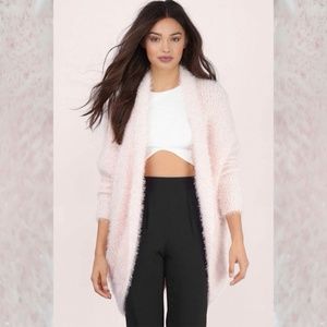 Tobi Keeping Warm Blush Cardigan